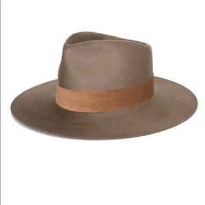 JANESSA LEONE Wool fedora hat